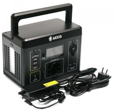 Портативна зарядна станція AXXIS-296 PowerHouse - 296Wh 300W/600W <AXXIS>